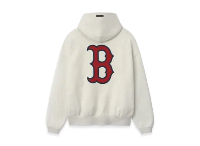 FEAR OF GOD x MLB Red Sox Sport Hoodie "Oatmeal Heather Light Heather Rib"