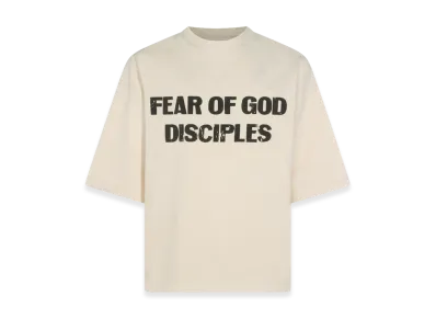 FEAR OF GOD Cotton Oversize T-Shirt "Ivory"
