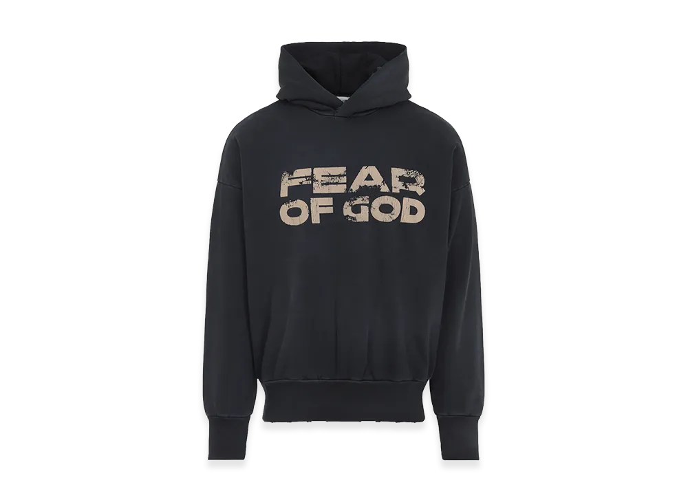 FEAR OF GOD Cotton Hoodie "Black"