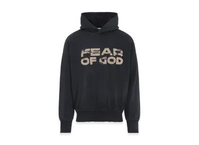 FEAR OF GOD Cotton Hoodie "Black"