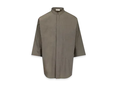 FEAR OF GOD Mandarin Relaxed Shirt Ss "Gray"