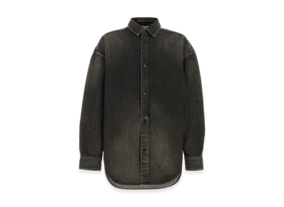 FEAR OF GOD Snap Front Denim Overshirt "Black"