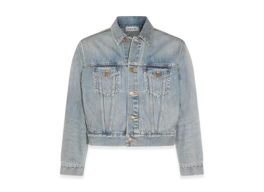 FEAR OF GOD Trucker Jacket "Light Blue"