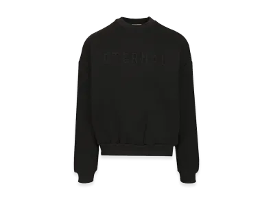 FEAR OF GOD "Eternal" Fleece Crewneck "Black"