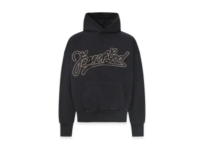 FEAR OF GOD Classic Cotton Hoodie with Front Pocket "Black"