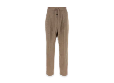 FEAR OF GOD Melange Wool Wide-Leg Pant "Beige"