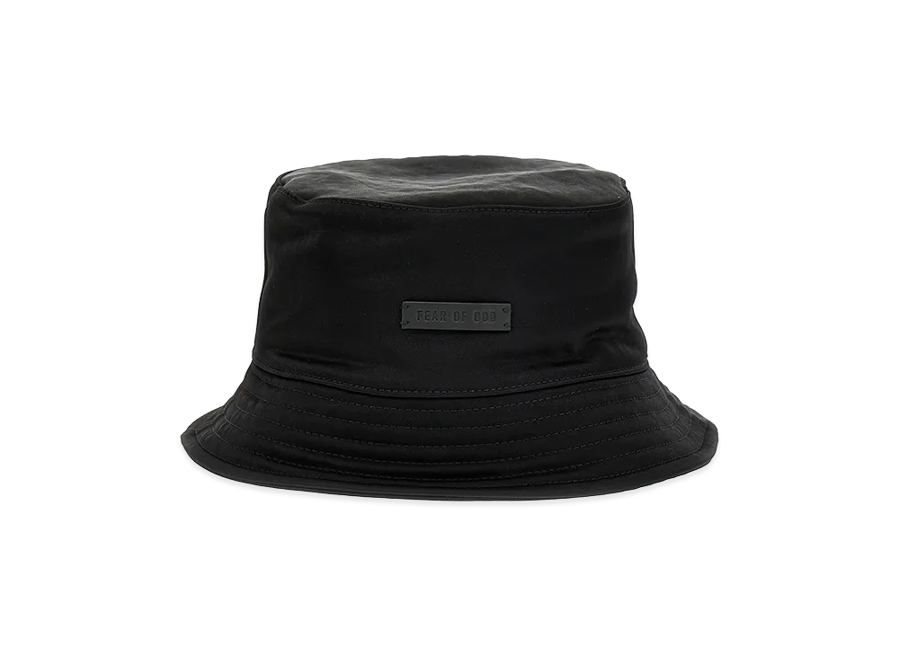 FEAR OF GOD Logo Patch Bucket Hat "Black"