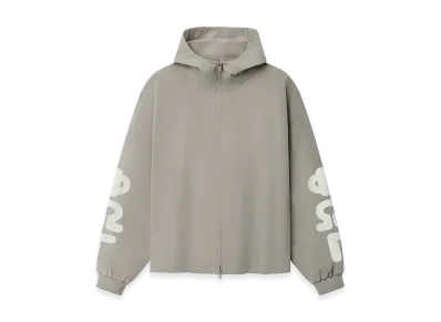 FEAR OF GOD ESSENTIALS Full Zip Hooded Anorak "Seal"