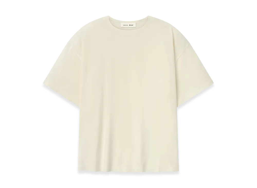 FEAR OF GOD ESSENTIALS Ponte Modern Tee Relaxed Fit "Ivory"