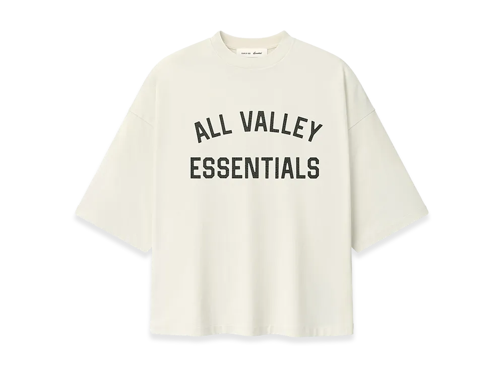 FEAR OF GOD ESSENTIALS Merch Tee Boxy Fit "Ivory"