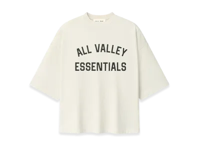 FEAR OF GOD ESSENTIALS Merch Tee Boxy Fit "Ivory"