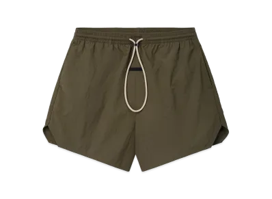 FEAR OF GOD ESSENTIALS Nylon Swim Short "Moss"