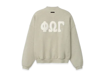 FEAR OF GOD ESSENTIALS 90s Sweatshirt "Washed Vanilla Heather"