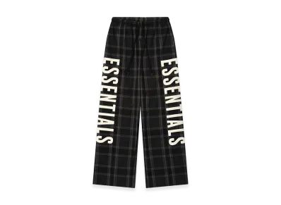 FEAR OF GOD ESSENTIALS Flannel Lounge Pant "Vintage Black Plaid"