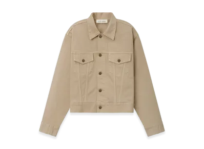 FEAR OF GOD ESSENTIALS Classic Denim Jacket "Overdyed Dune"