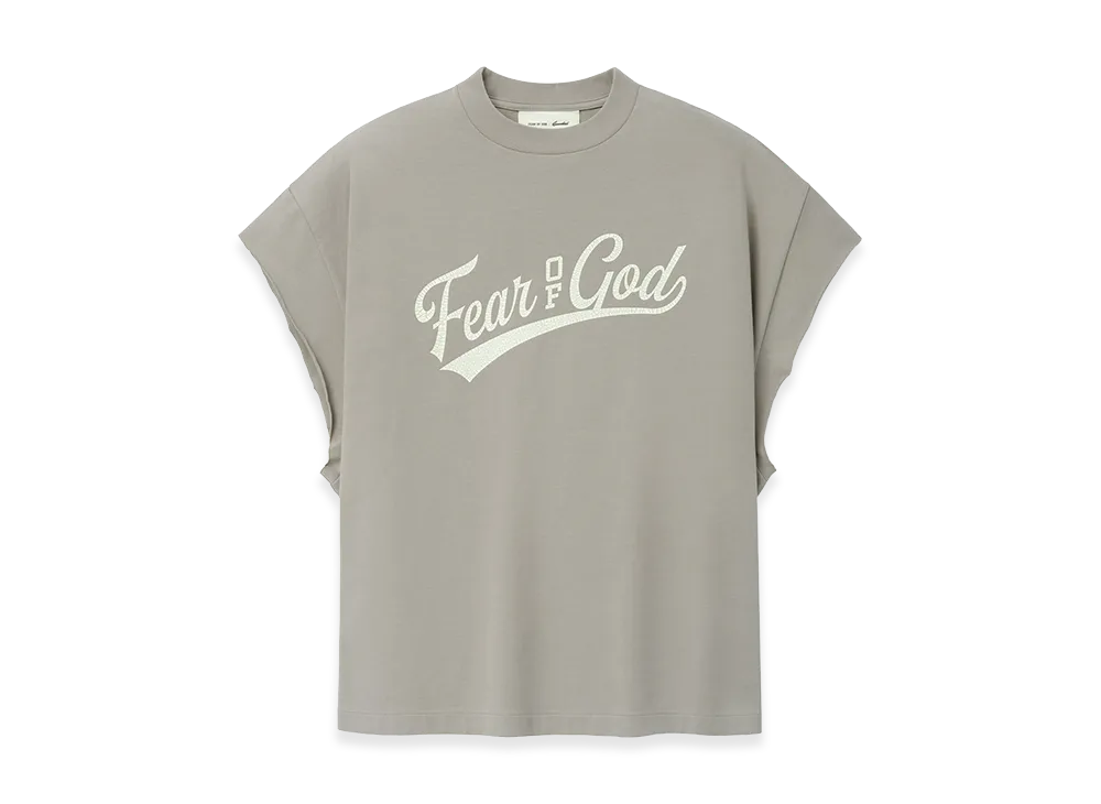 FEAR OF GOD ESSENTIALS Cut Off 90s Tee "Seal"