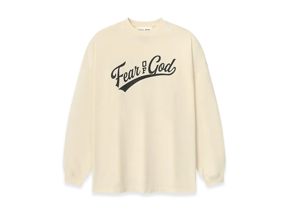 FEAR OF GOD ESSENTIALS Merch Long Sleeve Tee "Chalk"