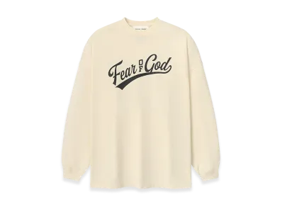 FEAR OF GOD ESSENTIALS Merch Long Sleeve Tee "Chalk"