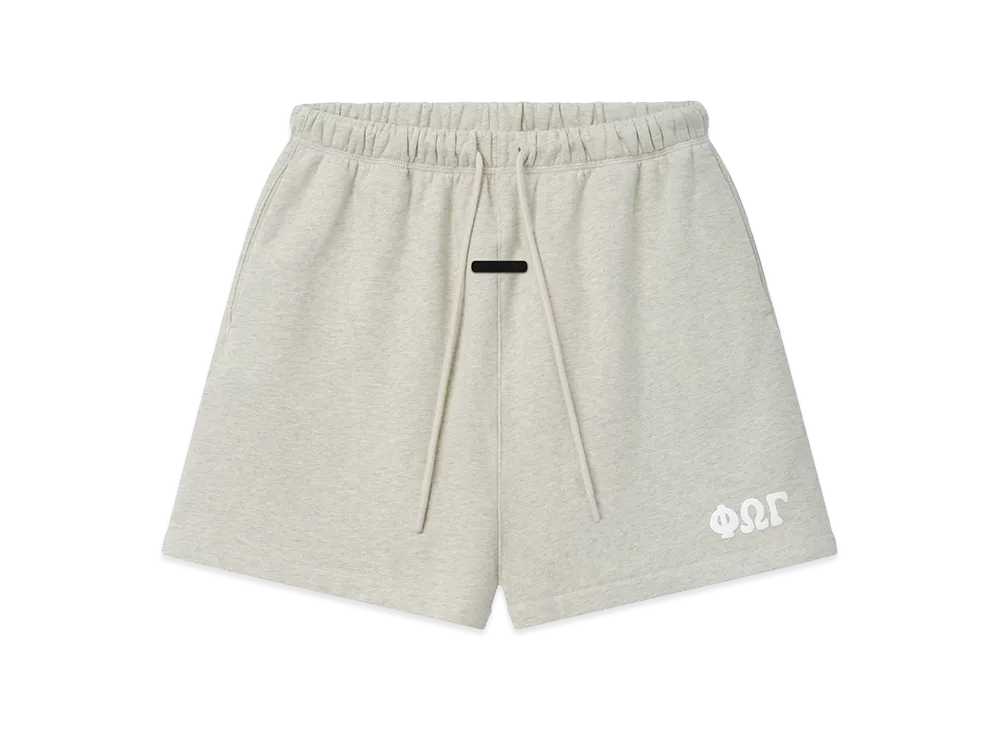 FEAR OF GOD ESSENTIALS Classic Sweatshort "Washed Vanilla Heather"