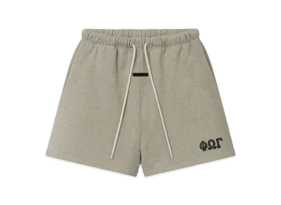 FEAR OF GOD ESSENTIALS Classic Sweatshort "Washed Seal Heather"