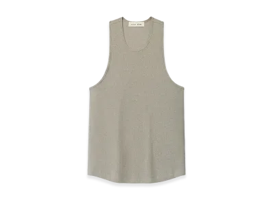 FEAR OF GOD ESSENTIALS Ribbed Essential Tank "Seal Heather"