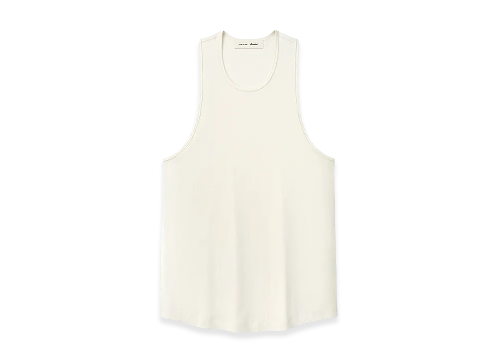 FEAR OF GOD ESSENTIALS Ribbed Essential Tank "Ivory"