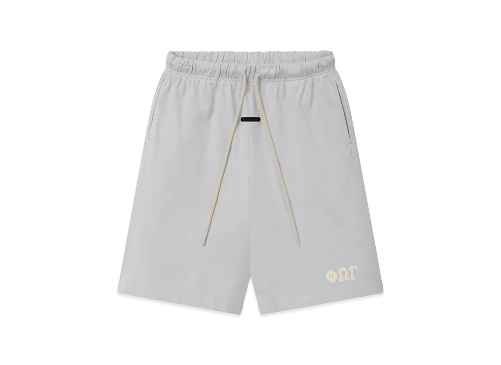 FEAR OF GOD ESSENTIALS Heavy Jersey 90s Sweatshort "Washed Overcast"