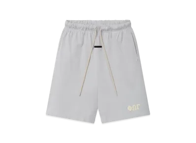 FEAR OF GOD ESSENTIALS Heavy Jersey 90s Sweatshort "Washed Overcast"