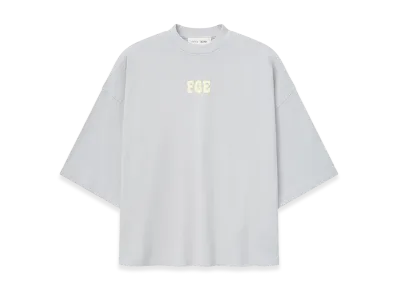 FEAR OF GOD ESSENTIALS Heavy Jersey Merch Tee Boxy Fit "Washed Overcast"