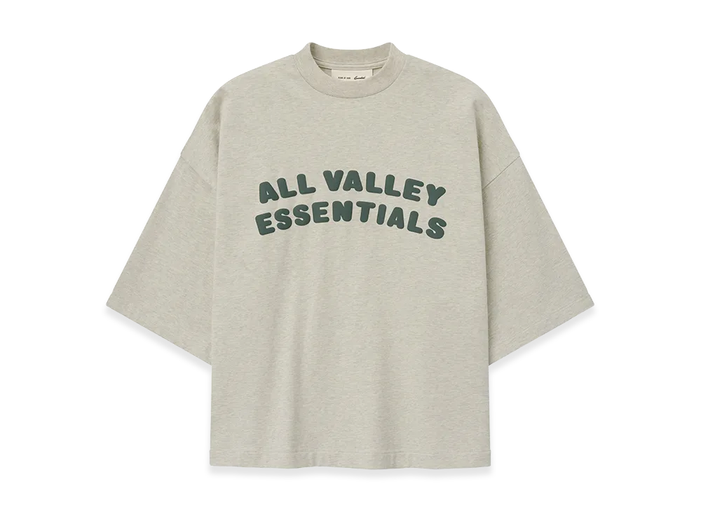 FEAR OF GOD ESSENTIALS Merch Tee Boxy Fit "Vanilla Heather"