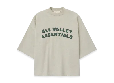 FEAR OF GOD ESSENTIALS Merch Tee Boxy Fit "Vanilla Heather"