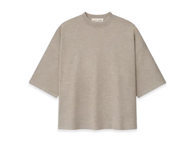 FEAR OF GOD ESSENTIALS Soft Knit Tee "Seal Heather"