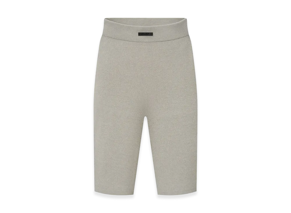 FEAR OF GOD ESSENTIALS Women's Rib Knit Biker Short "Seal"