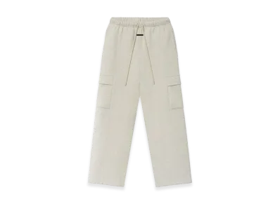 FEAR OF GOD ESSENTIALS Women's Fleece Cargo Relaxed Sweatpant "Vanilla Heather"