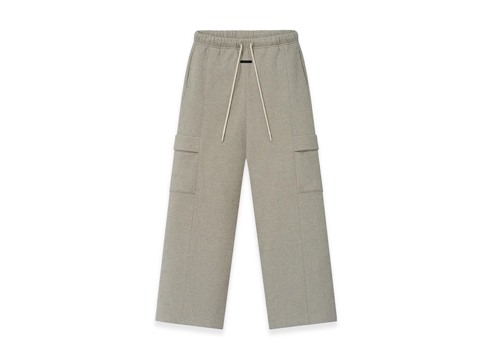 FEAR OF GOD ESSENTIALS Women's Fleece Cargo Relaxed Sweatpant "Seal Heather"