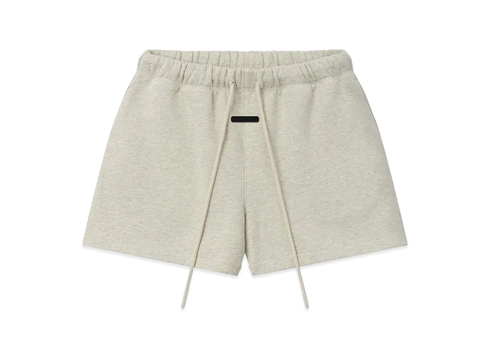 FEAR OF GOD ESSENTIALS Women's Classic Fit Short "Washed Vanilla Heather"