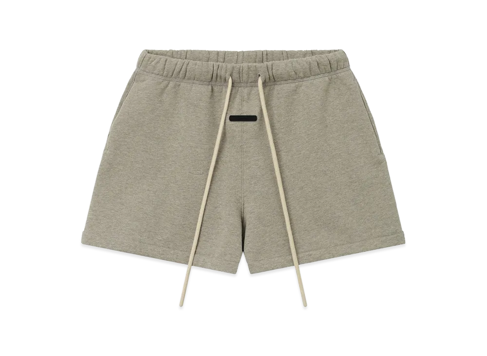 FEAR OF GOD ESSENTIALS Women's Classic Fit Short "Washed Seal Heather"