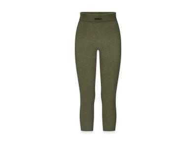FEAR OF GOD ESSENTIALS Women's Rib Knit Capri "Moss"