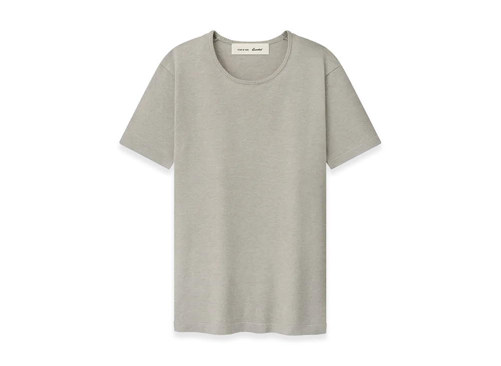 FEAR OF GOD ESSENTIALS Women's Soft Knit Slim Classic Tee "Seal"