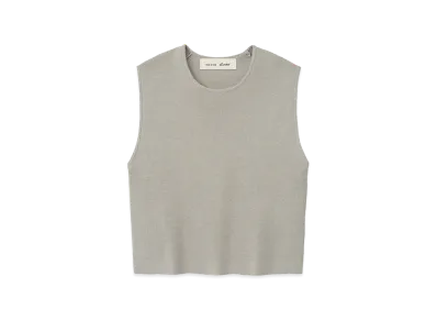 FEAR OF GOD ESSENTIALS Women's Rib Knit Crop Top "Seal"