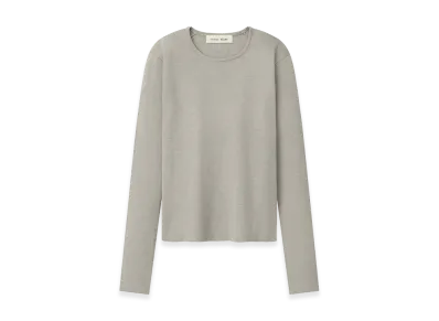 FEAR OF GOD ESSENTIALS Women's Soft Knit Slim Longsleeve "Seal"