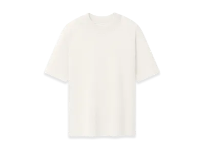 FEAR OF GOD ESSENTIALS Women's Tri-Blend Shrunken Baseball Tee "Ivory"