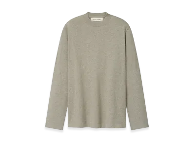 FEAR OF GOD ESSENTIALS Women's Tri-Blend Classic Fit Long Sleeve Tee "Seal Heather"