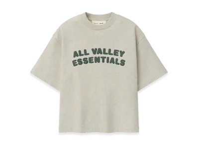 FEAR OF GOD ESSENTIALS Kids Merch Tee Boxy Fit "Vanilla Heather"