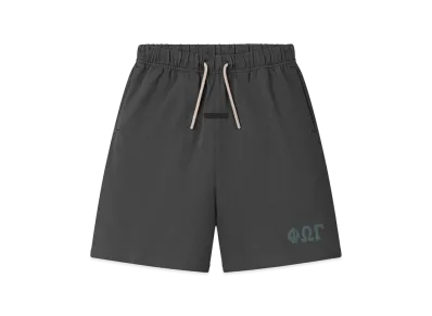 FEAR OF GOD ESSENTIALS Kids 90s Jersey Sweatshort "Iron Grey"