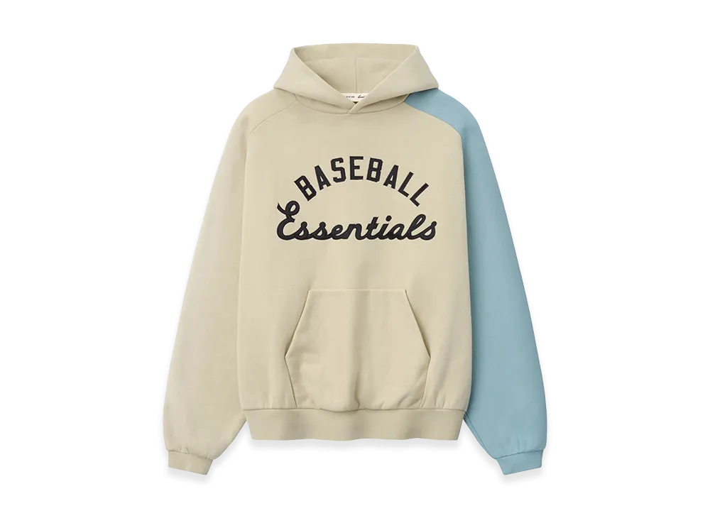 FEAR OF GOD ESSENTIALS MLB Raglan Sport Hoodie "Sandstone/Stone Blue"