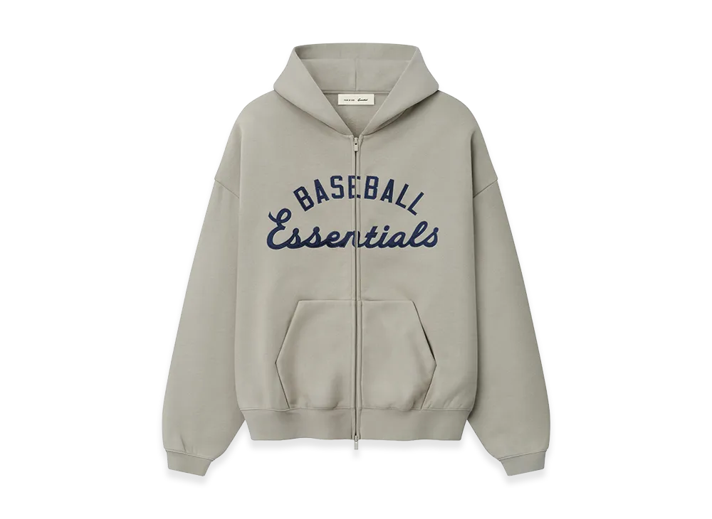 FEAR OF GOD ESSENTIALS MLB Full Zip Sport Hoodie "Seal"
