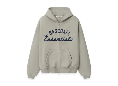 FEAR OF GOD ESSENTIALS MLB Full Zip Sport Hoodie "Seal"