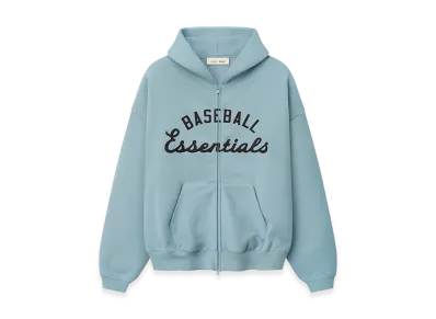 FEAR OF GOD ESSENTIALS Ml Full Zip Sport Hoodie "Stone Blue"