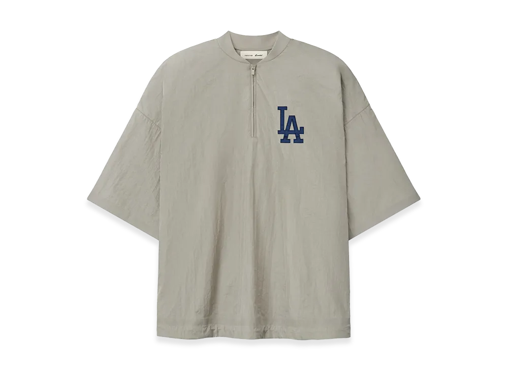FEAR OF GOD ESSENTIALS Dodger 3/4 Sleeve Pullover "Seal"